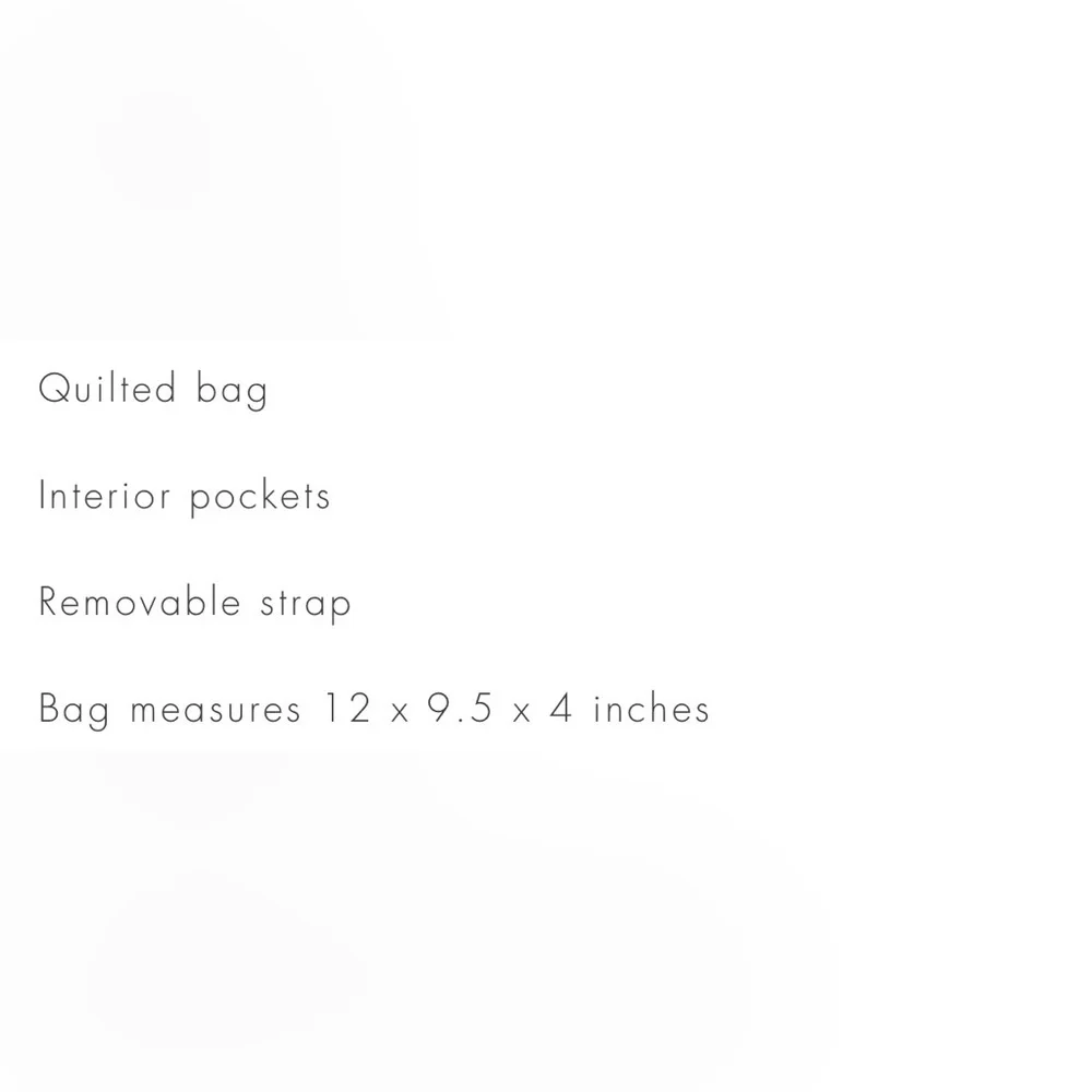 Denium large tote bag with makeup case. - Picture 2 of 3